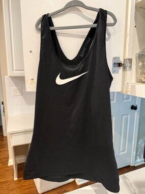 Nike, dry fit tank top, black, Small